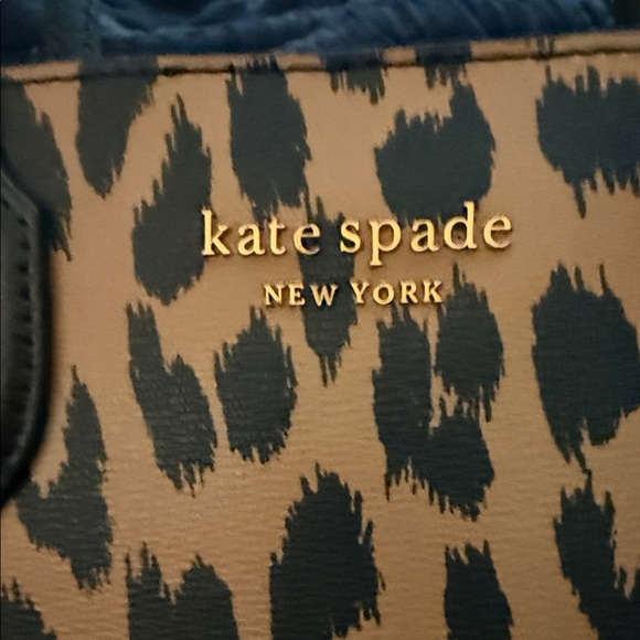 Kate Spade Animal Print Tote - Tan and Black - Picture 2 of 5
